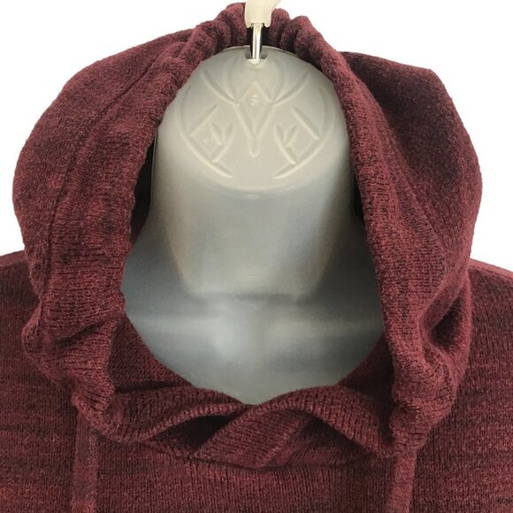 American Eagle Seriously Soft Men Knit Hooded Pullover Sweater Small Nordic - Picture 5 of 12
